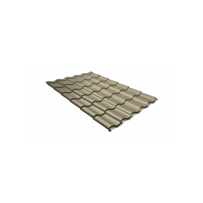 Металлочерепица Grand Line Kredo 0,45 Полиэстер RAL 1015 Светлая слоновая кость