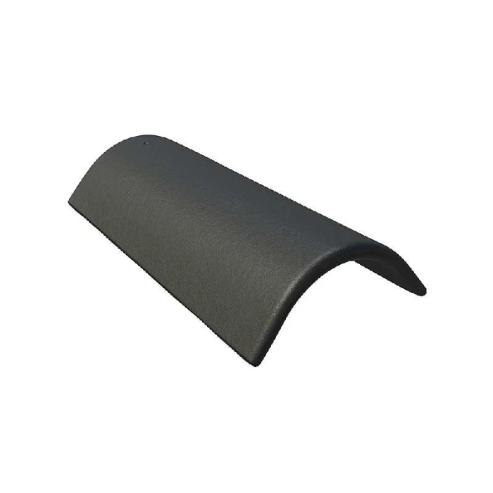 Коньковая черепица с зажимом Braas Доппель-С черный